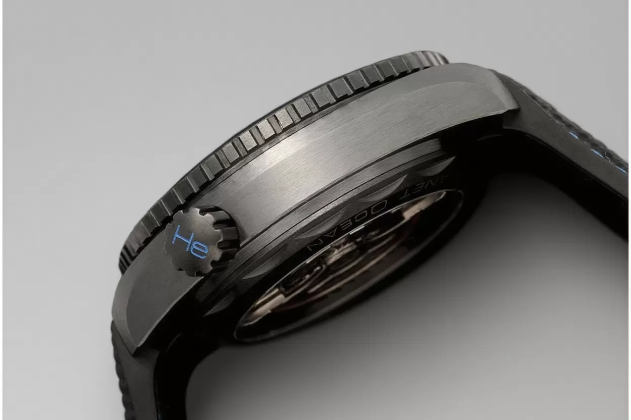 Planet Ocean 45.5mm Deep Black CER/NY Blk/B VSF A8906 - Image 7