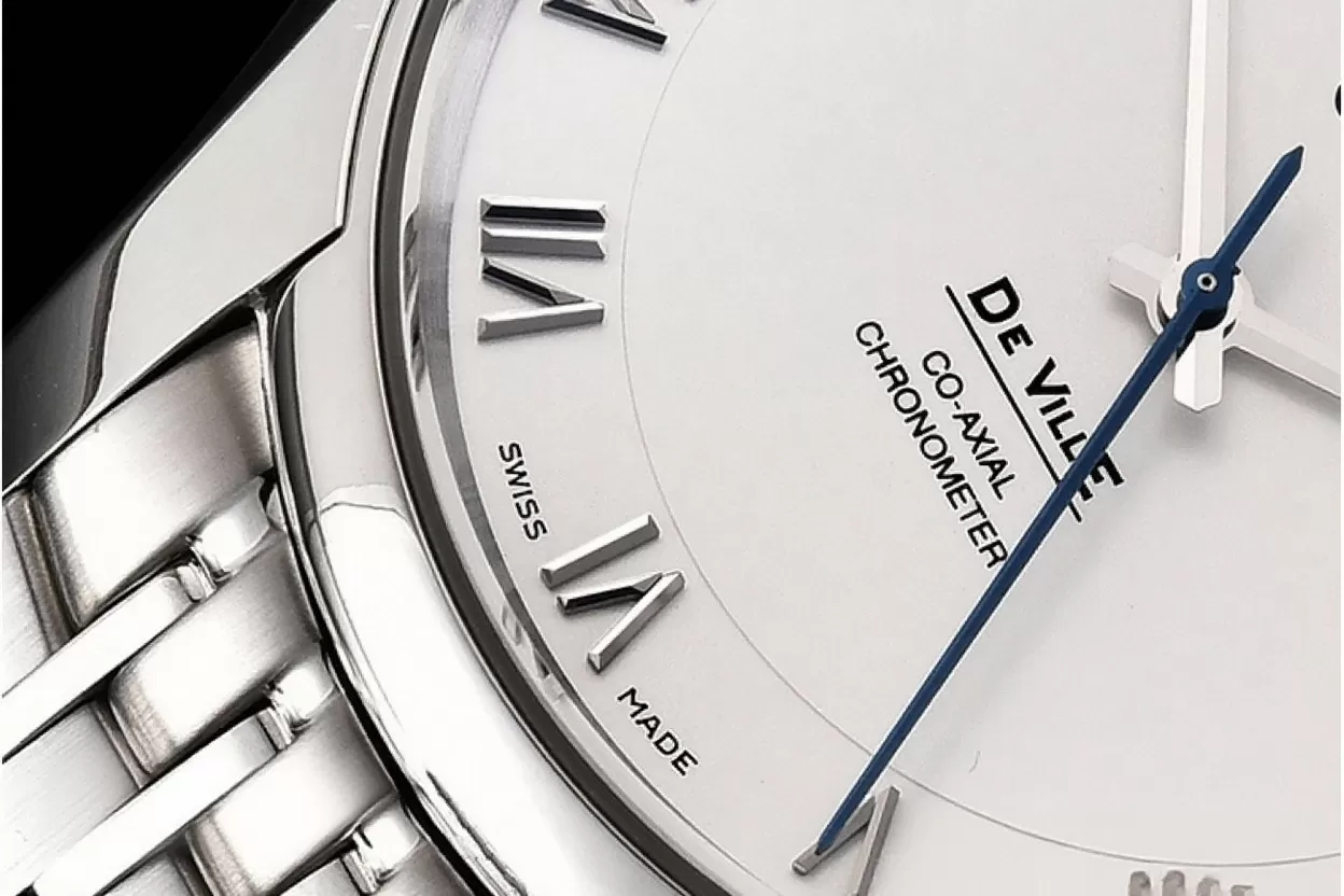 Omega - De Ville Men's Co-Axial SS/SS Wht/Roman VSF A8500 - Image 3