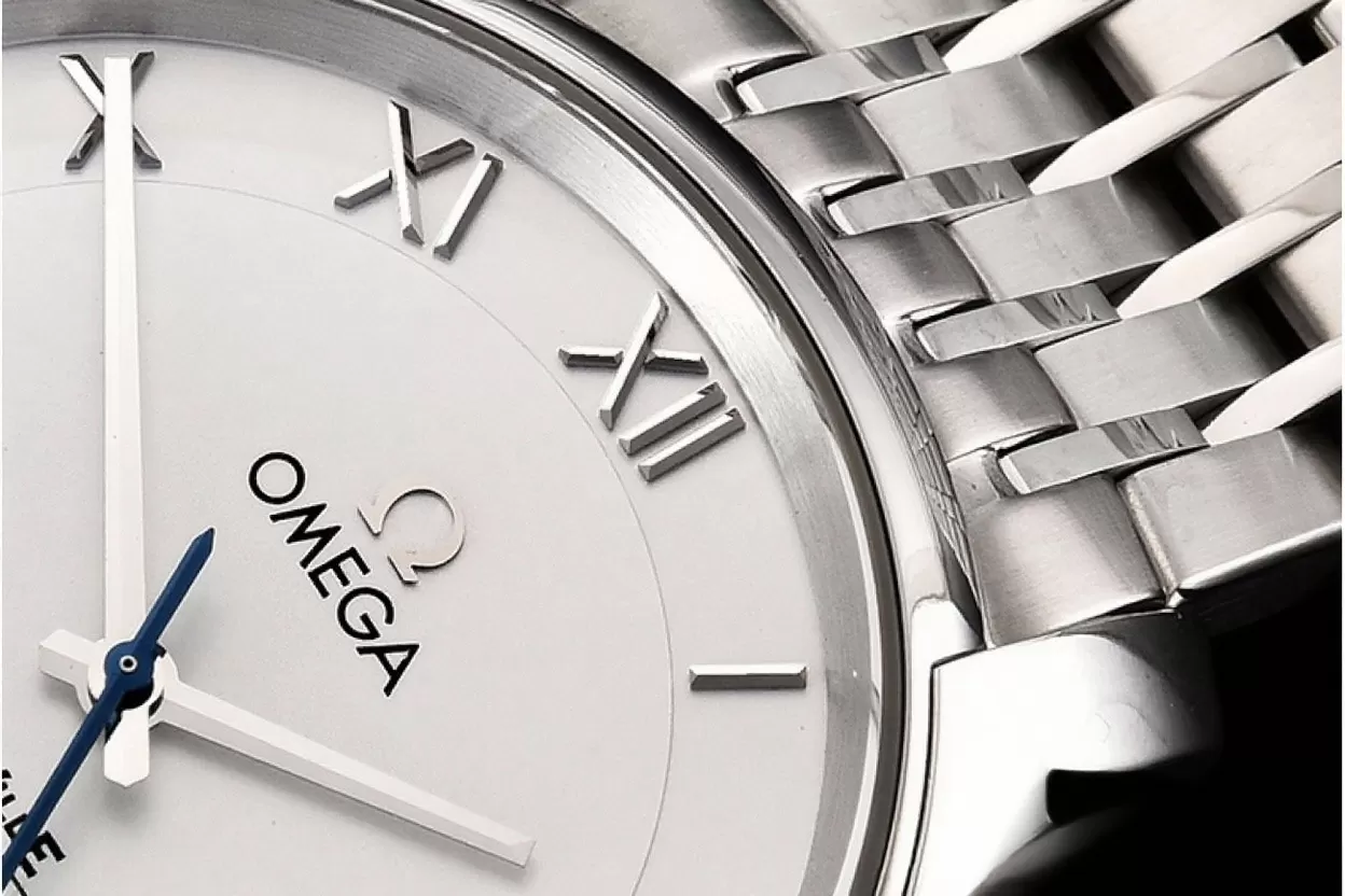 Omega - De Ville Men's Co-Axial SS/SS Wht/Roman VSF A8500 - Image 6