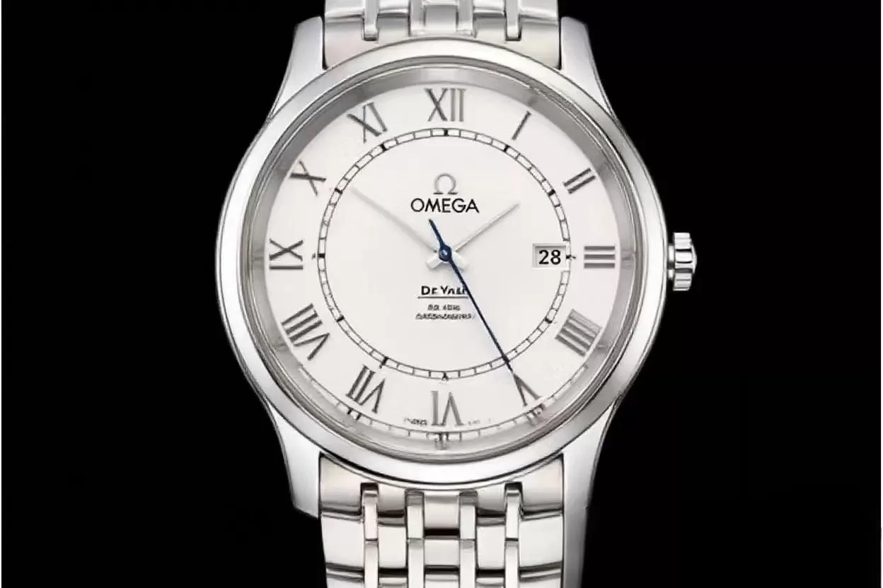 Omega - De Ville Men's Co-Axial SS/SS Wht/Roman VSF A8500 - Image 13