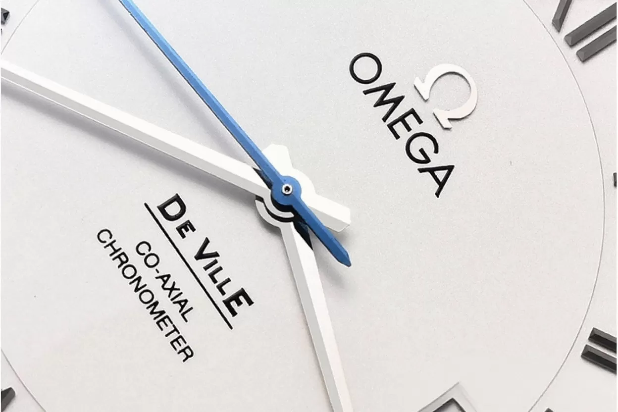 Omega - De Ville Men's Co-Axial SS/SS Wht/Roman VSF A8500 - Image 21