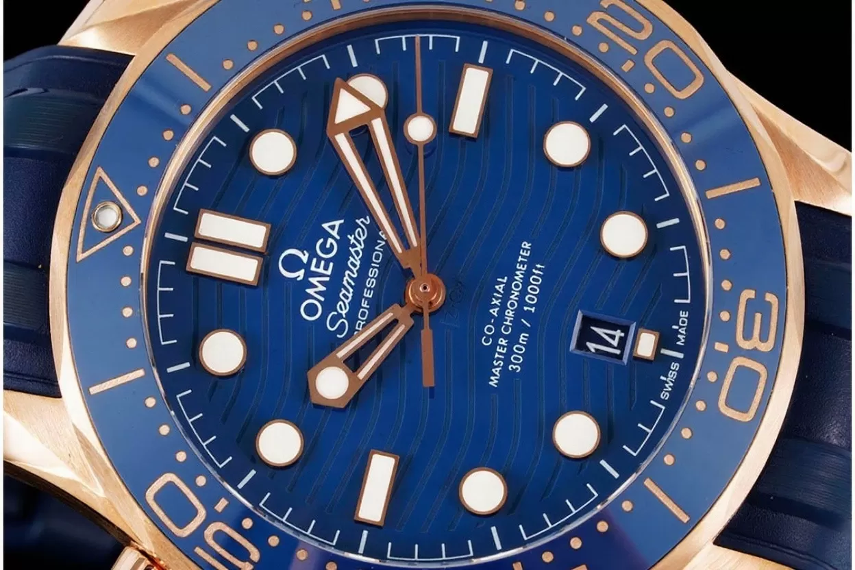 Seamaster 300m 42mm RG/RU Blue Dial VSF A8801 - Image 3