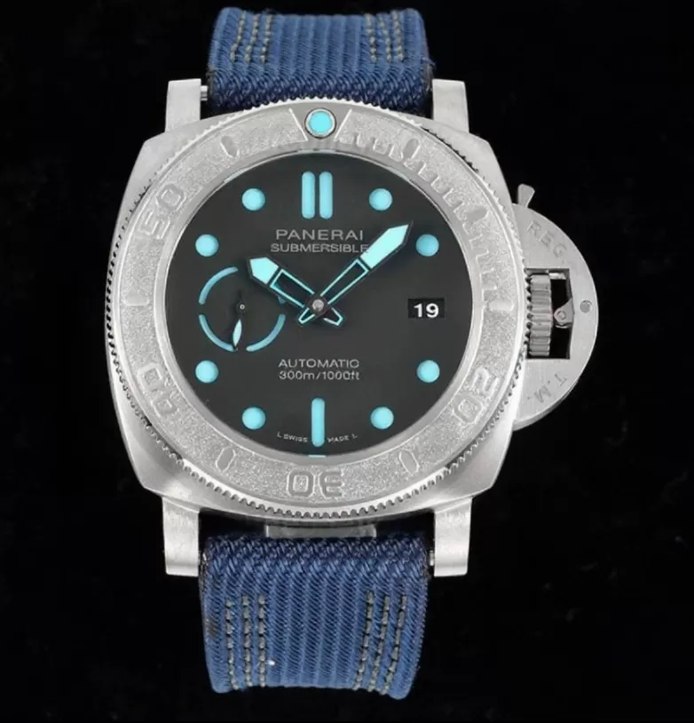 Submersible PAM985 Mike Horn 47mm TI/NY Black Dial VSF P9010 - Image 4