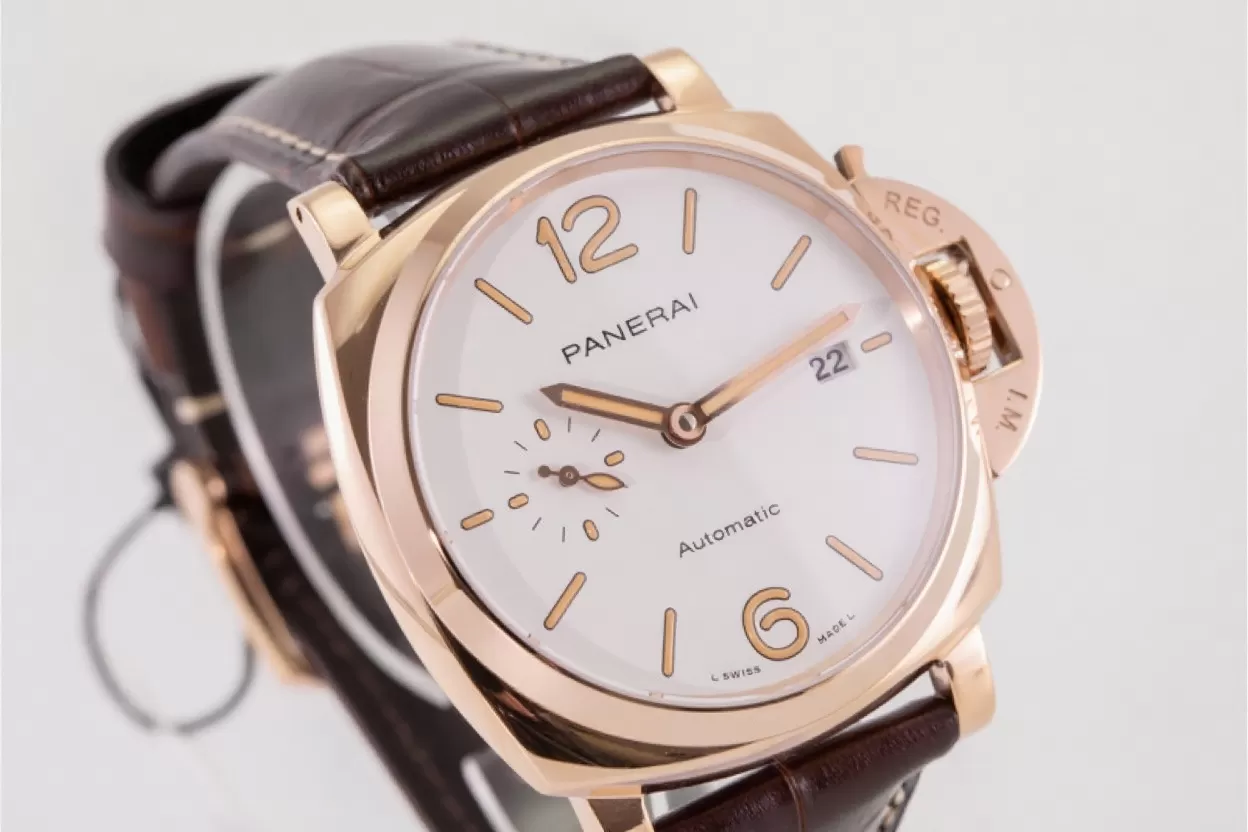 Luminor Due PAM1042 42mm RG/LE White VSF P900 - Image 11