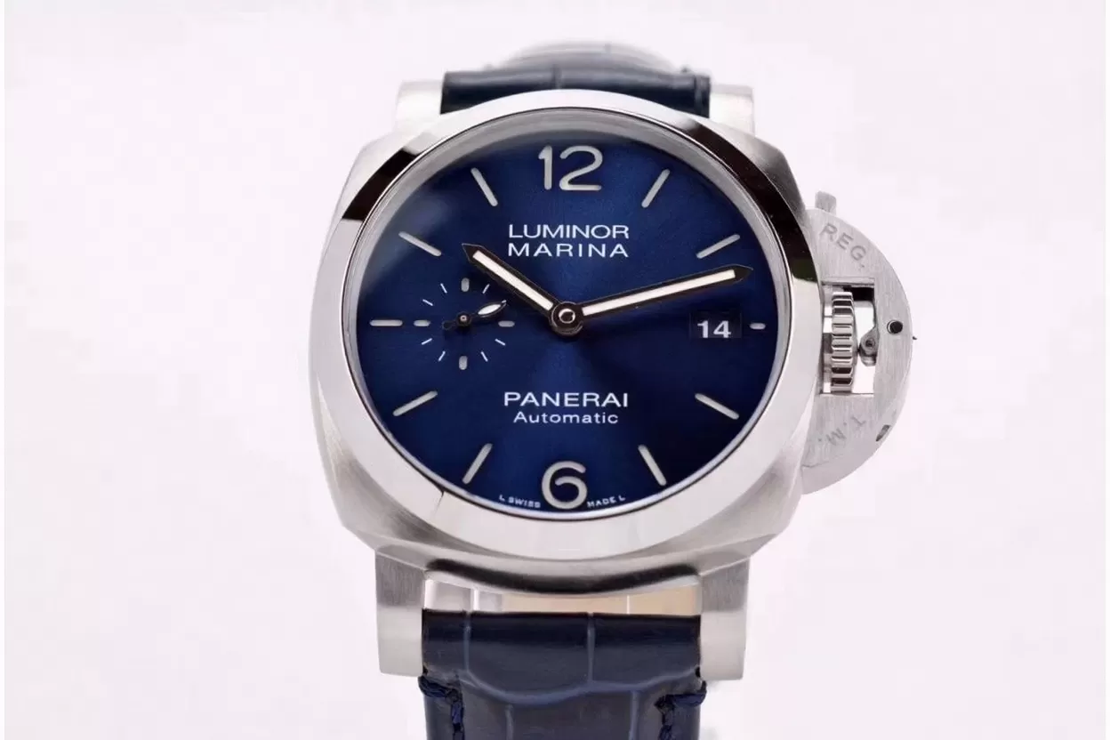 Panerai - PAM1393 Lum. Marina Auto 42mm SS/LE Blue VSF P9010 - Image 2