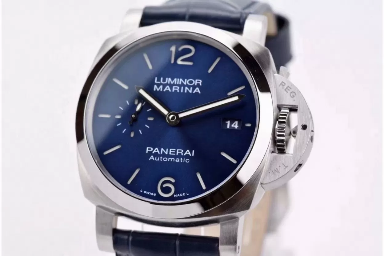 Panerai - PAM1393 Lum. Marina Auto 42mm SS/LE Blue VSF P9010 - Image 8