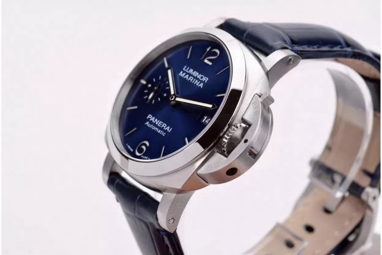 Panerai - PAM1393 Lum. Marina Auto 42mm SS/LE Blue VSF P9010 - Image 7