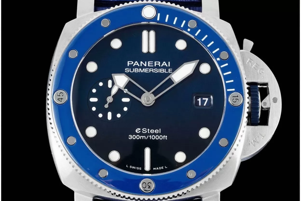 Submersible PAM1289 44mm SS/NY Blue Dial VSF P900 - Image 2