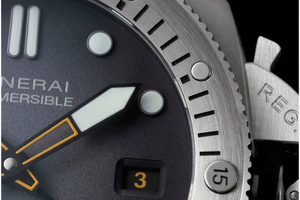 Submersible PAM1323 44mm SS/RU Grey Dial VSF P9011 - Image 7
