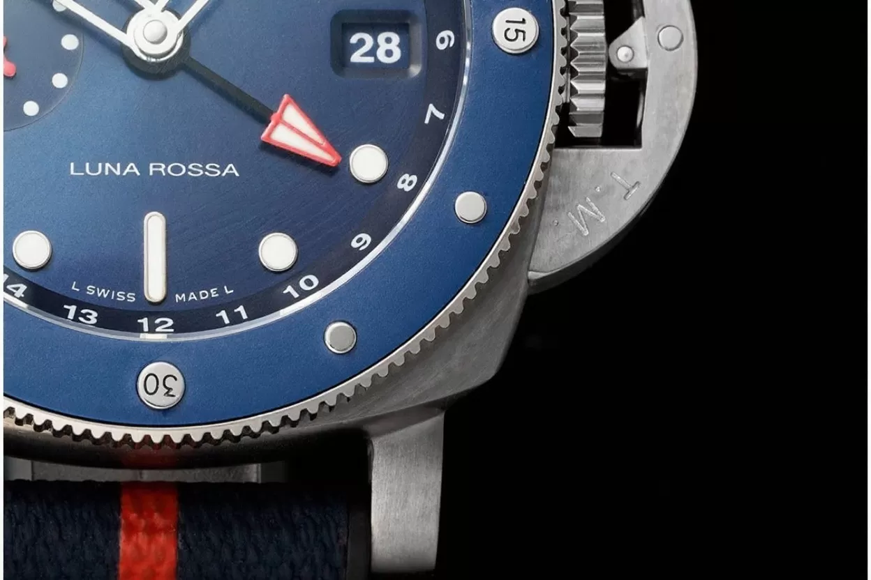 Submersible PAM1507 Luna Rossa 42mm SS/RU Blue Dial VSF P900 - Image 6