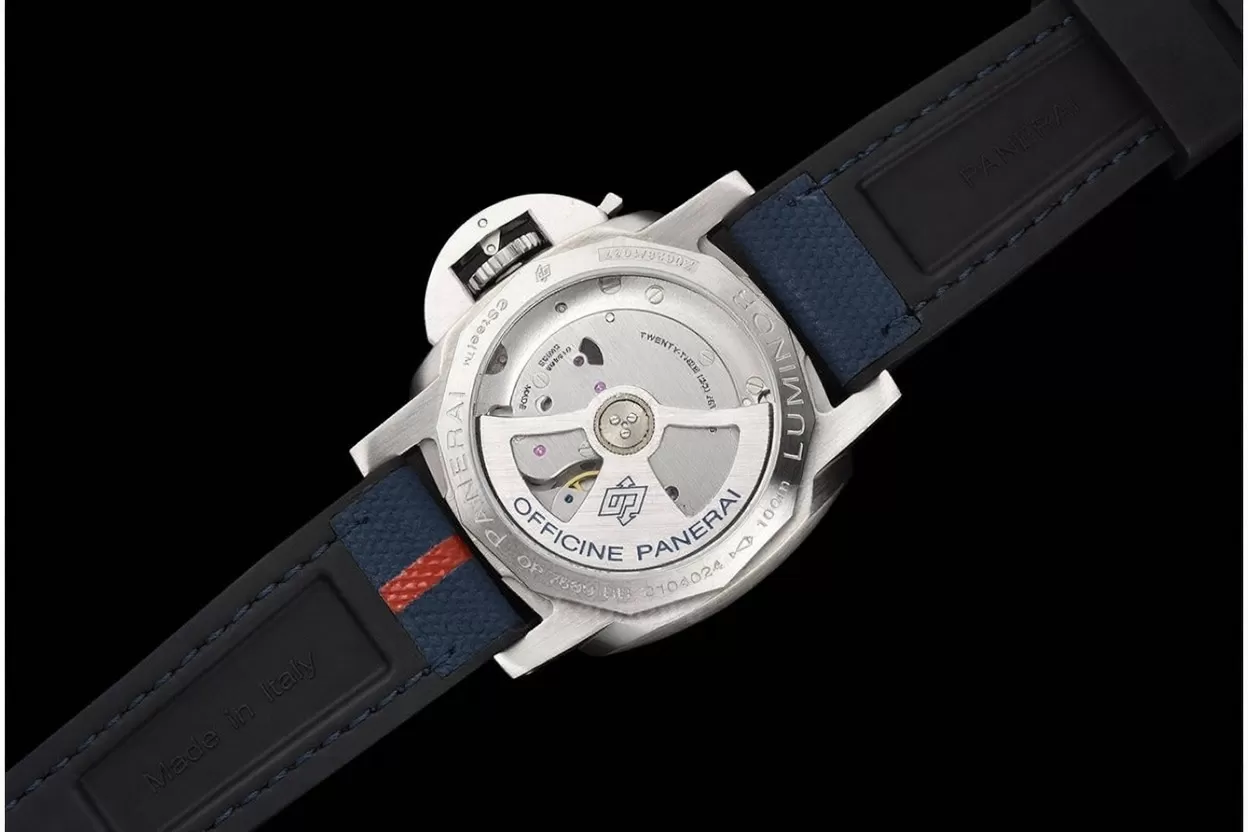 Luminor PAM1404 Bitempo GMT 40mm SS/NY Blue Dial VSF P900 - Image 7
