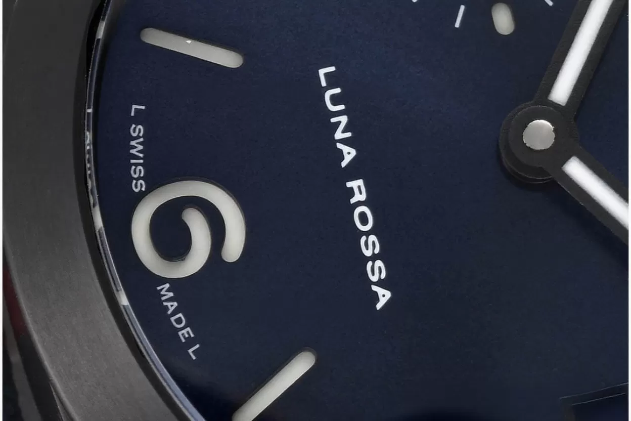 Luminor PAM1408 Luna Rossa 40mm DLC/NY Blue Dial VSF P900 - Image 4