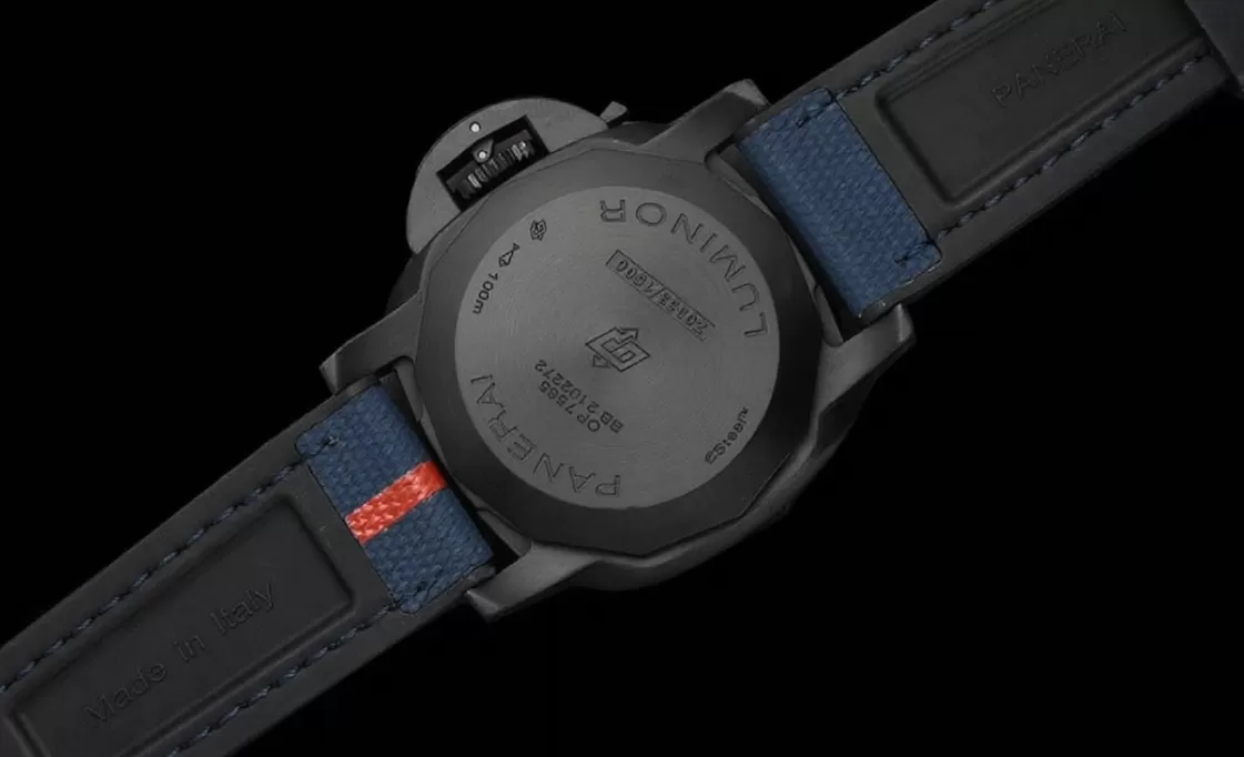 Luminor PAM1408 Luna Rossa 40mm DLC/NY Blue Dial VSF P900 - Image 9