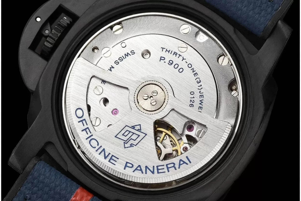 Luminor PAM1408 Luna Rossa 40mm DLC/NY Blue Dial VSF P900 - Image 11