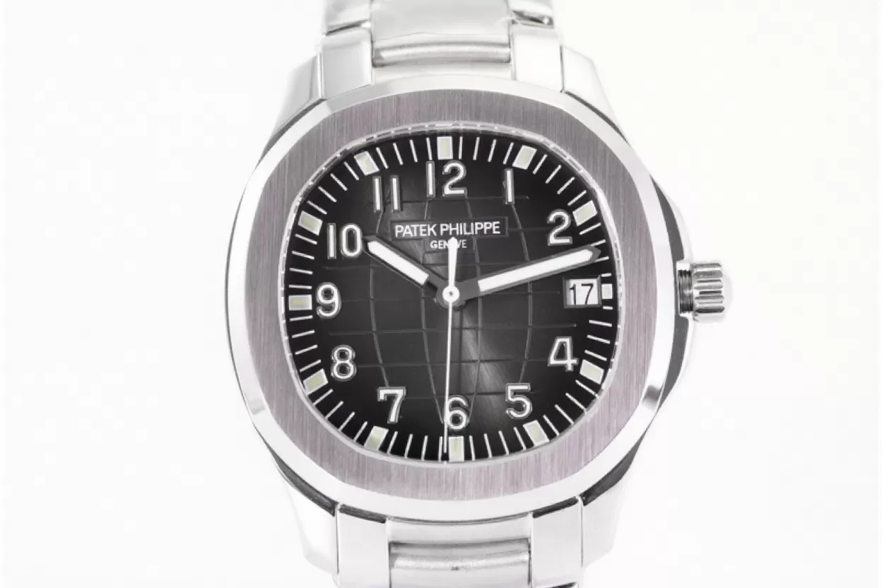 Patek Philippe - Aquanaut Ref.5167 SS/SS Black/Num 3KF 1:1 Asia 324 - Image 21