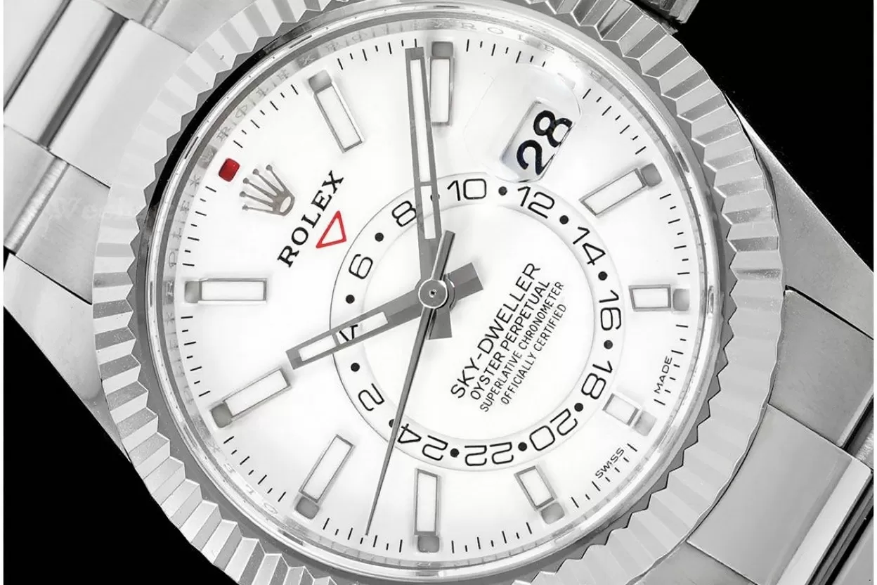 SkyDweller 326934 42mm Oys SS/SS White Dial ZF A2824 - Image 3