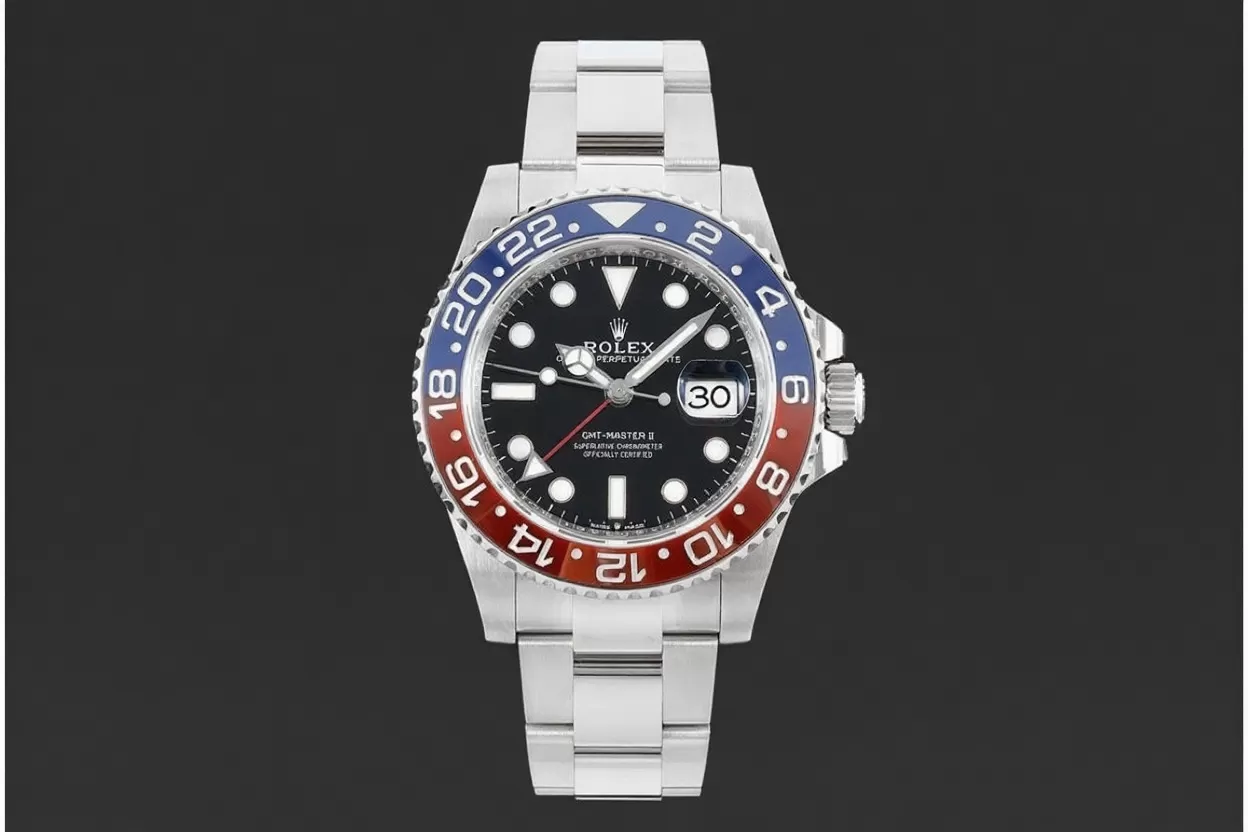 GMT Master II 126710 Pepsi Oys SS/SS Red/Blue C+F V2 VR3285 - Image 3