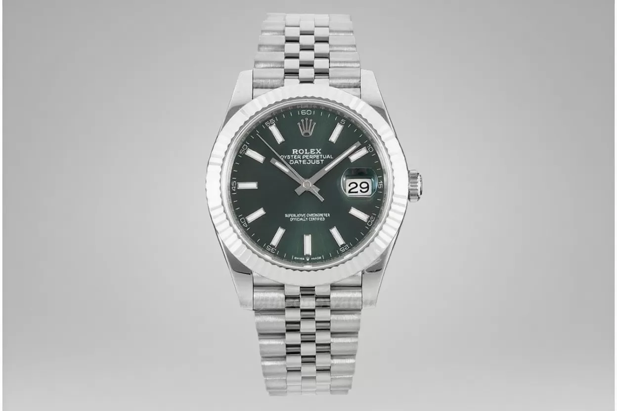 Datejust 126334 41mm Jub SS/SS Green/Stk VSF DD3235 - Image 3