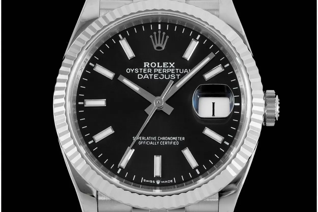 Datejust 126234 36mm Jub SS/SS Black/Stk VSF DD3235 - Image 2