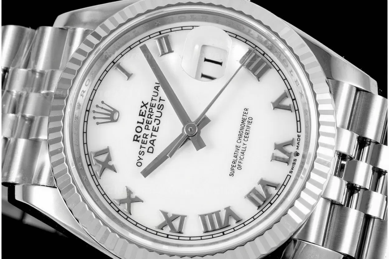 Datejust 126234 36mm Jub SS/SS White/Rmn VSF DD3235 - Image 5