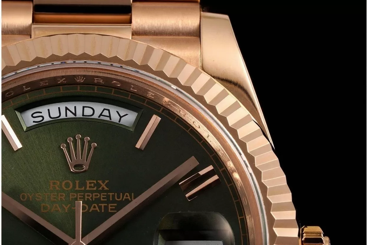 DayDate 228235 40mm Pres RG/RG Green Dial GMF A2836 (Gain Weight) - Image 5