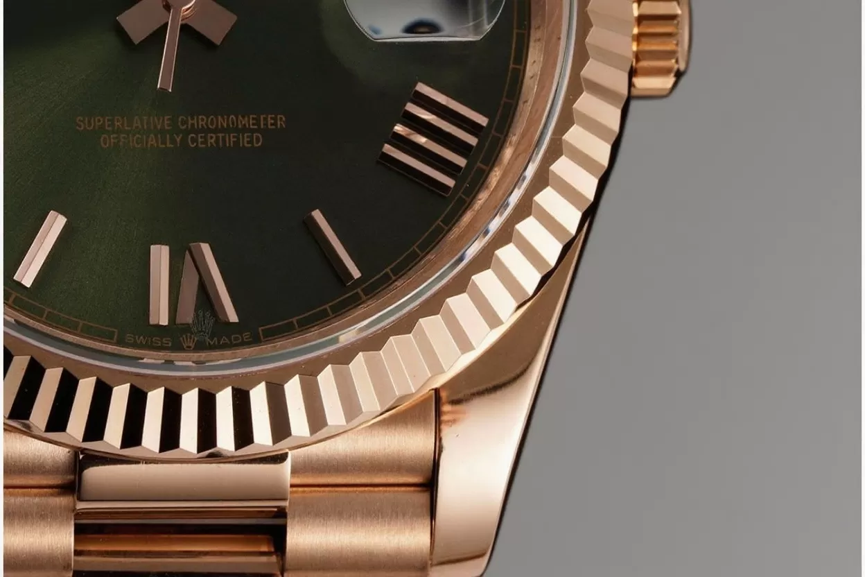 DayDate 228235 40mm Pres RG/RG Green Dial GMF A2836 (Gain Weight) - Image 7