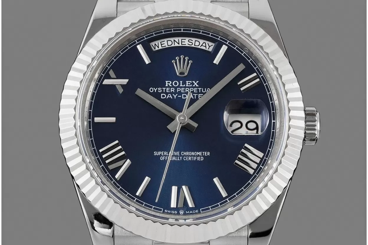 DayDate 228239 40mm Pres SS/SS Blue Dial GMF A2836 (Gain Weight) - Image 2