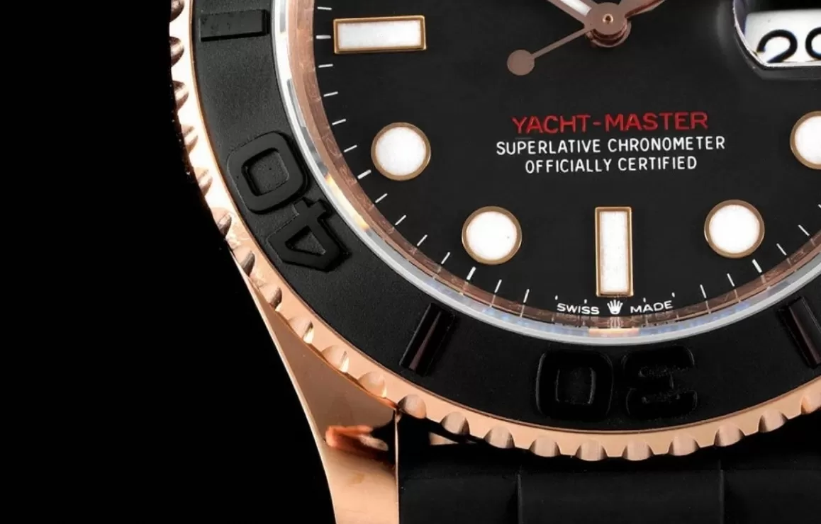 Yacht-Master 126655 40mm RG/RU Black/Dot VSF DD3235 - Image 4