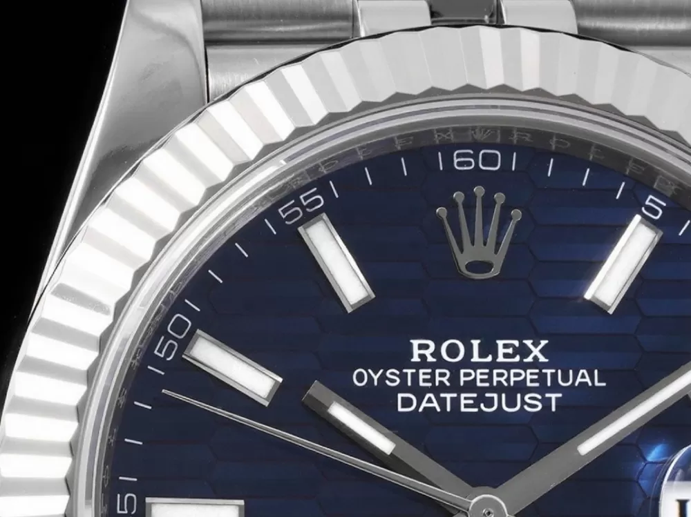 Datejust 126334 41mm Jub SS/SS Blue Textured Dial VSF DD3235 - Image 5