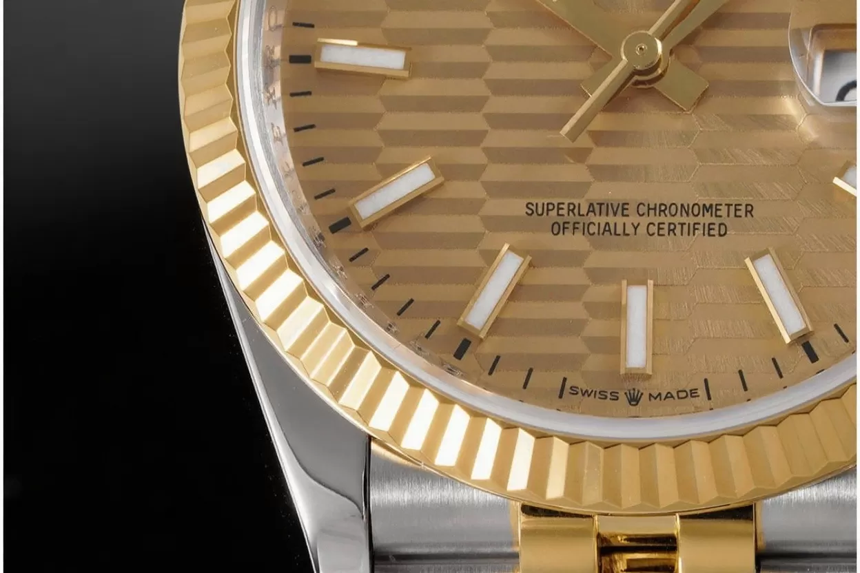 Datejust 126233 36mm Jub YG/SS Textured Gold/Stk VSF DD3235 - Image 4
