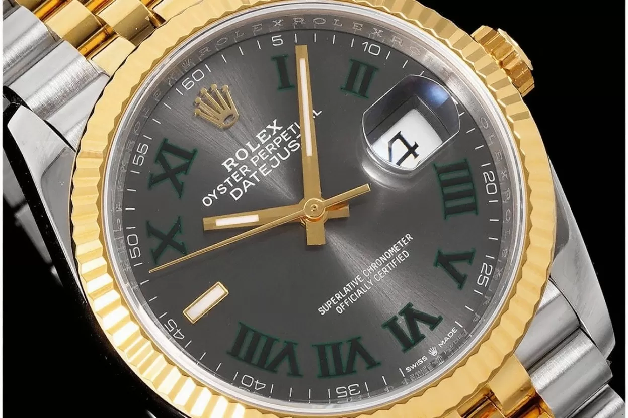 Datejust 126233 36mm Jub YG/SS Grey/Rmn VSF DD3235 - Image 3