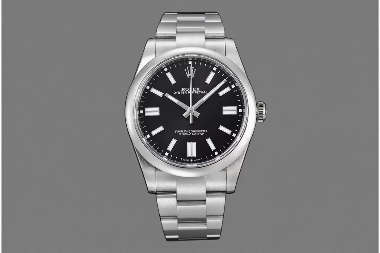 Oyster Perpetual 124300 41mm SS/SS Black Dial VSF VS3230 - Image 3