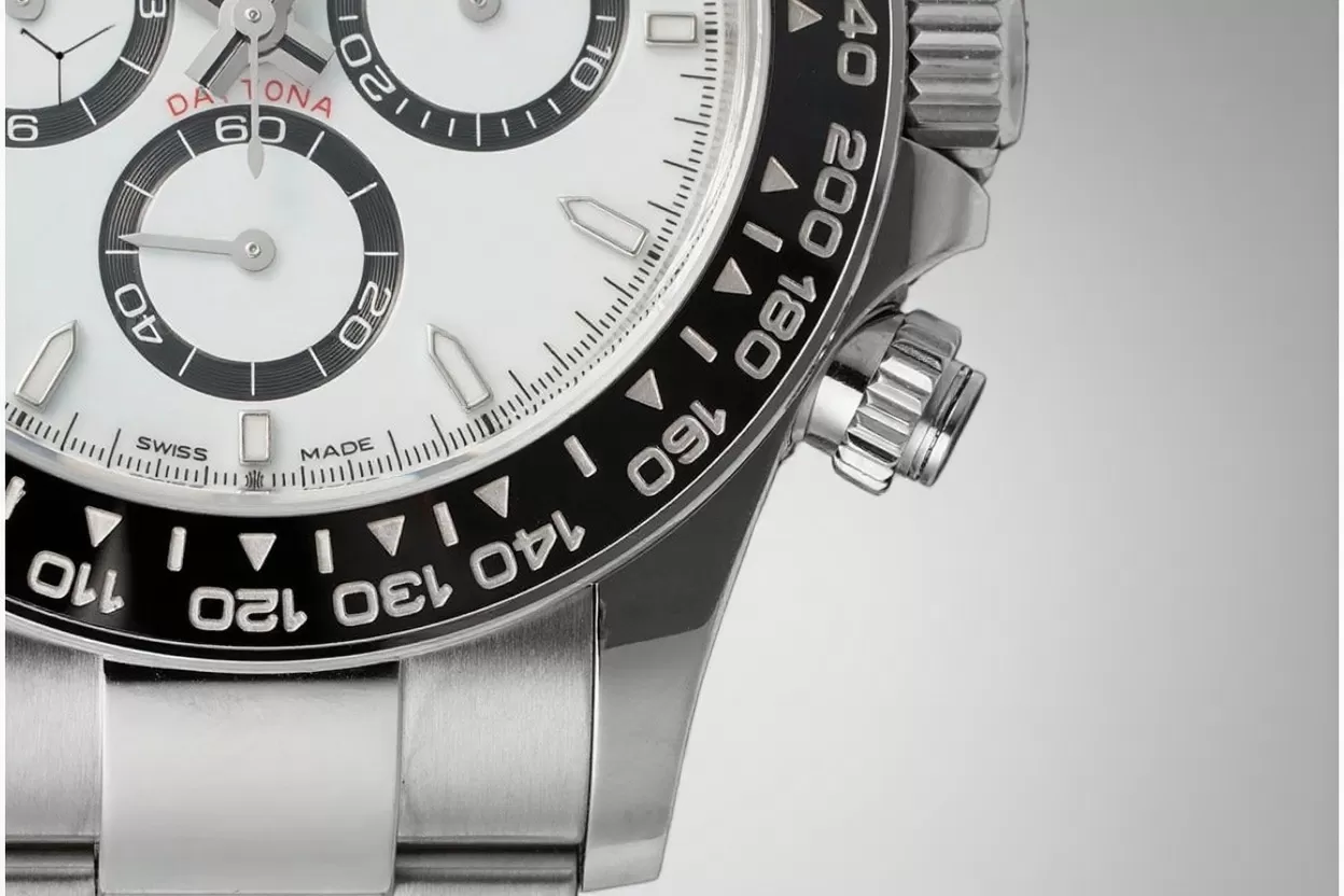 Daytona 126500LN 40mm SS/SS White Dial VSF DD4131 Super Clone - Image 7