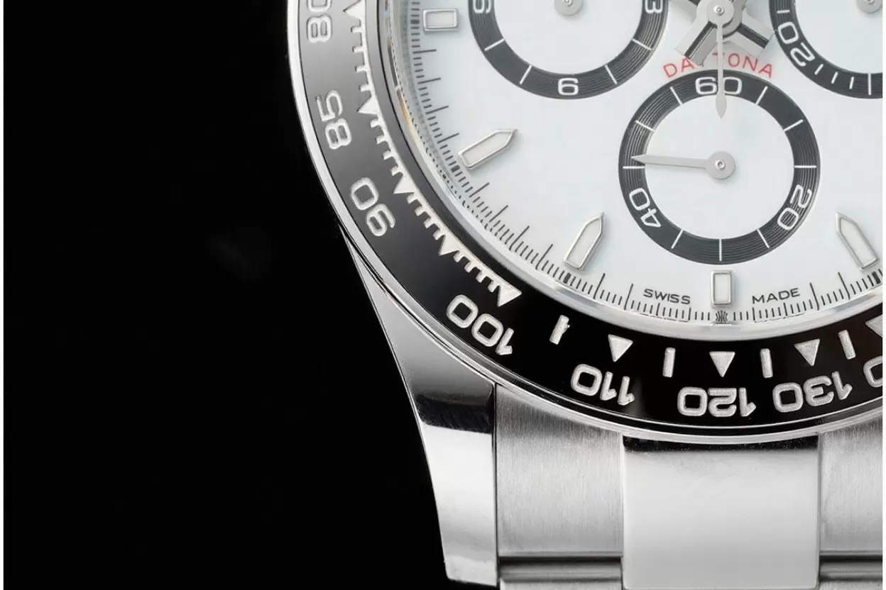 Daytona 126500LN 40mm SS/SS White Dial VSF DD4131 Super Clone - Image 6