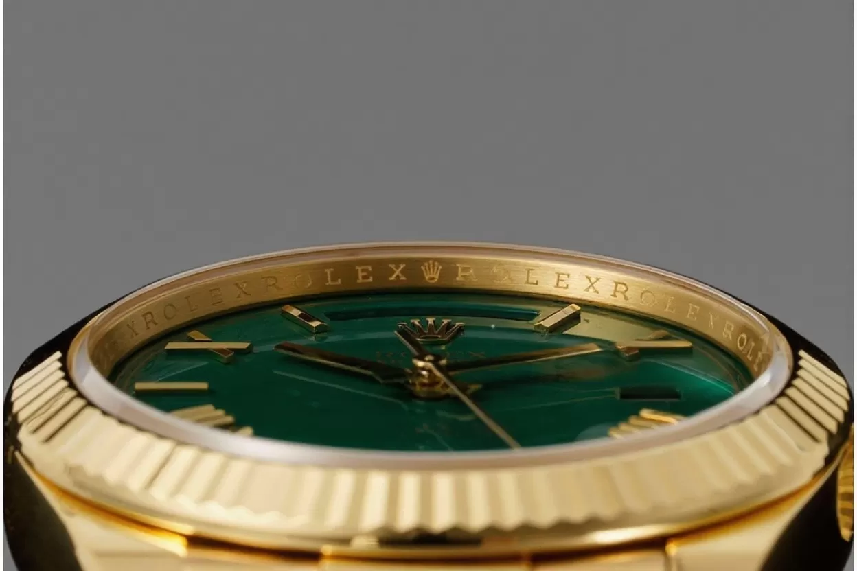 DayDate 228238 40mm YG/YG Green Dial THBF V3 SH3255(Tungsten Heavy Version) - Image 3