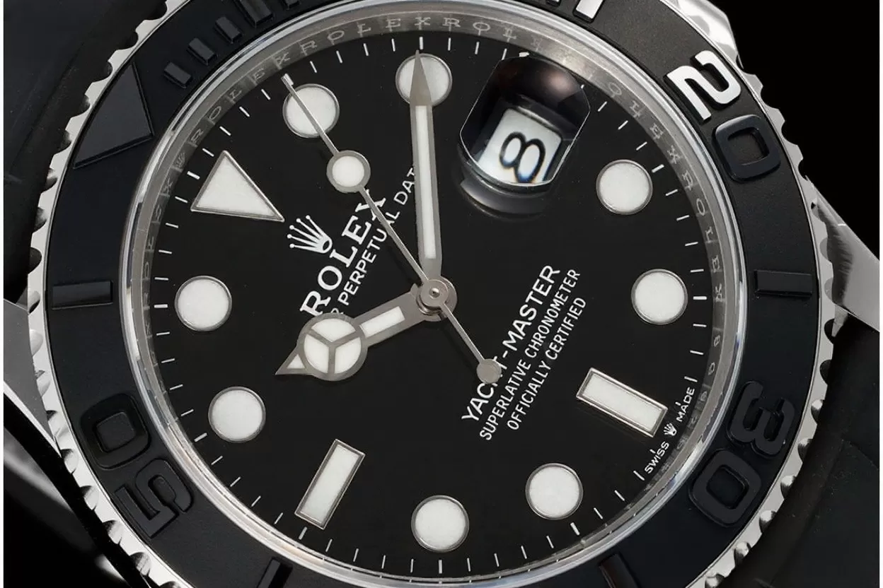 Yacht-Master 226659 42mm SS/RU Black/Dot TEDF V3 DD3235(Tungsten Heavy Version) - Image 2