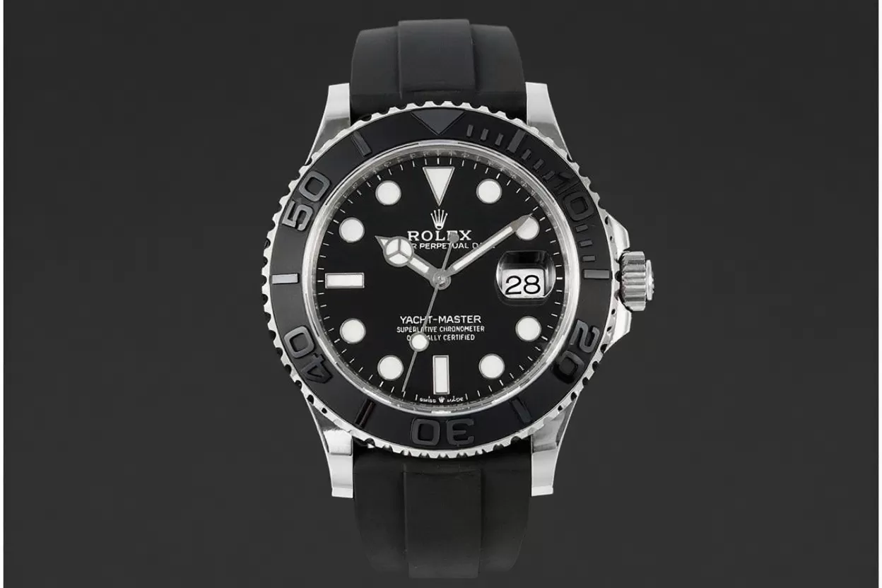 Yacht-Master 226659 42mm SS/RU Black/Dot TEDF V3 DD3235(Tungsten Heavy Version) - Image 3