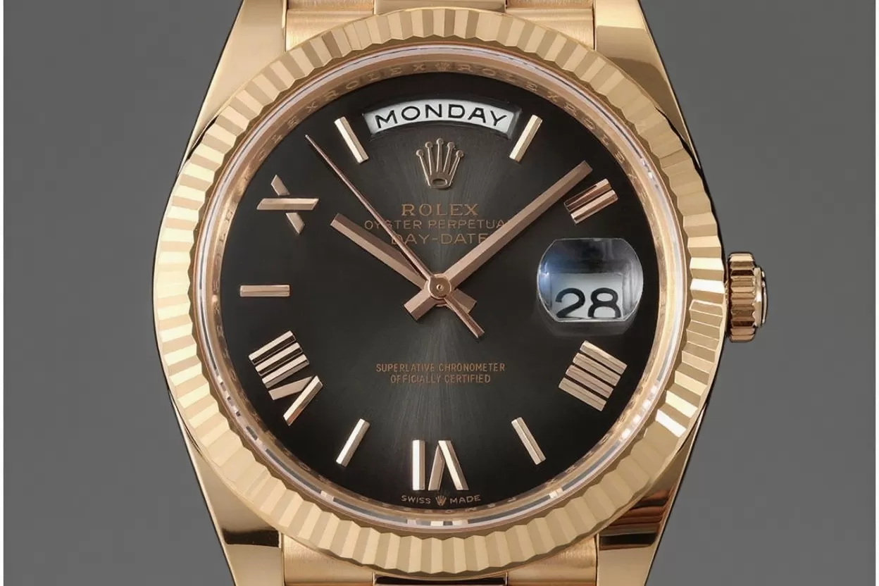 DayDate 228235 40mm RG/RG Grey Dial THBF V3 SH3255(Tungsten Heavy Version) - Image 2