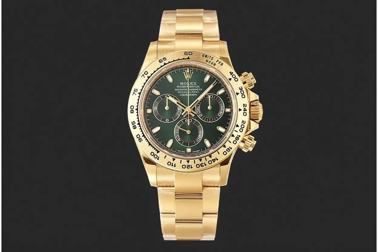 Daytona 116508 40mm YG/YG Green Dial VSF DD4130 Super Clone - Image 4