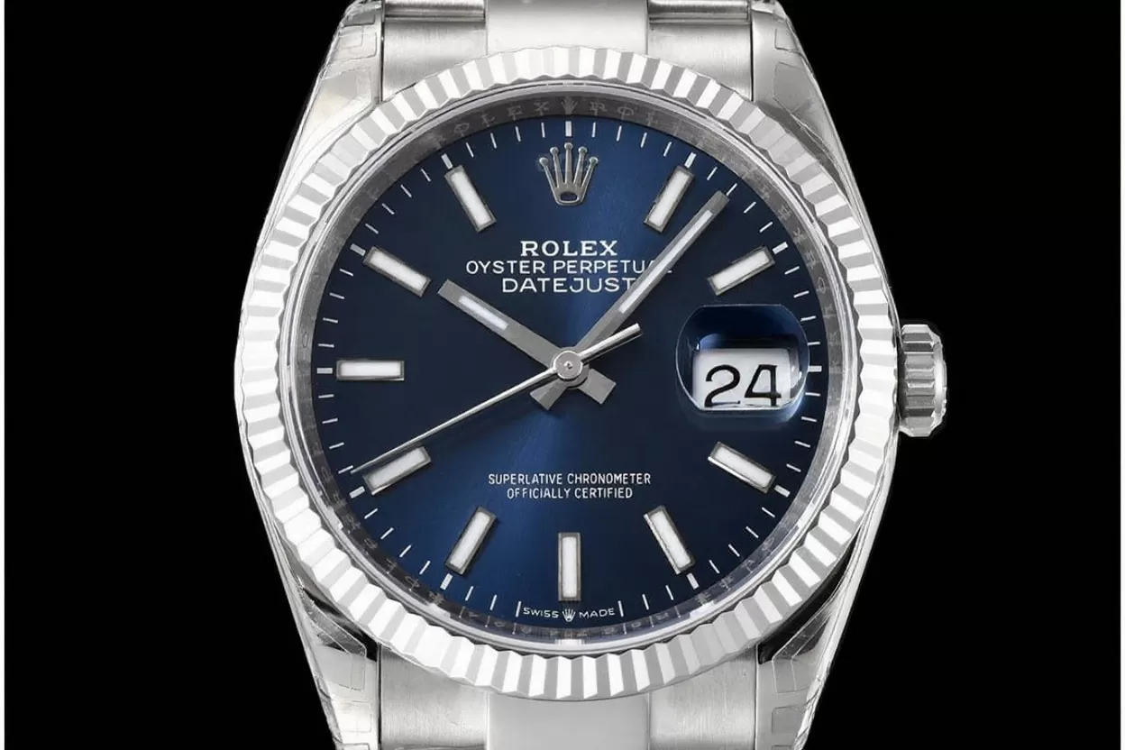 Datejust 126234 36mm Oys SS/SS Blue/Stk VSF DD3235 - Image 2