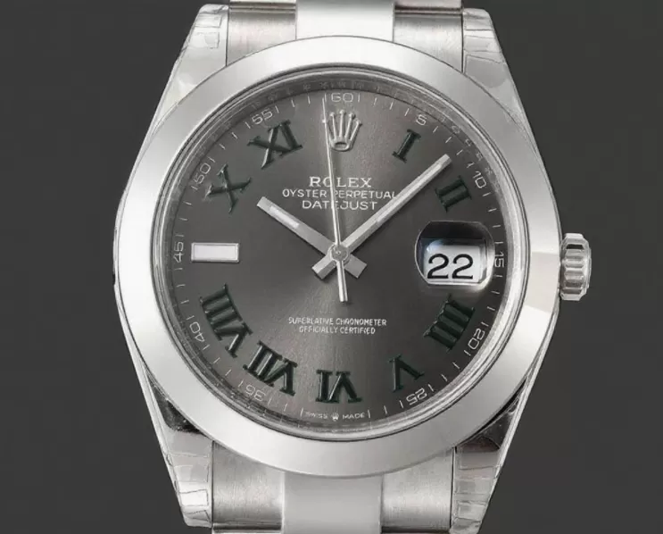 Datejust 126300 41mm Oys SS/SS Grey/Rmn VSF DD3235 - Image 2