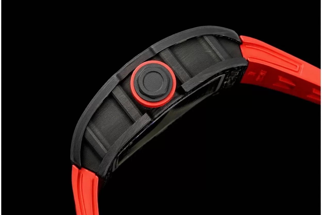 RM055 NTPT/RU Red Crown on Red Rubber Strap ZF RMUL2 Super Clone(New Rubber Strap) - Image 5