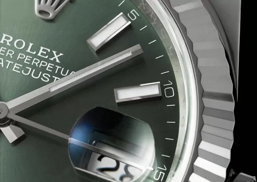 Datejust 126334 41mm Oys SS/SS Green/Stk VF DD3235 - Image 4