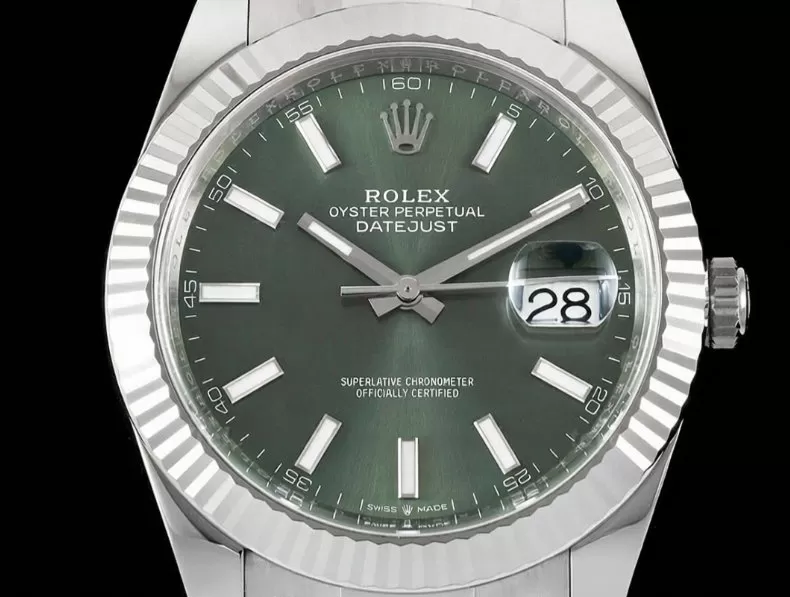 Datejust 126334 41mm Oys SS/SS Green/Stk VF DD3235 - Image 2