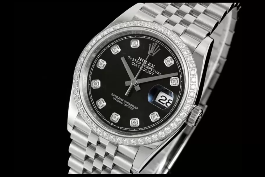 Datejust 126284 36mm Jub Dia SS/SS Black/Dia VSF DD3235