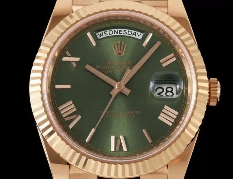 DayDate 228235 40mm RG/RG Green/Rmn RCF VR3255 (Gain Weight) - Image 2