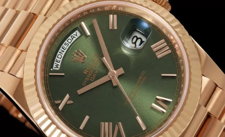 DayDate 228235 40mm RG/RG Green/Rmn RCF VR3255 (Gain Weight) - Image 3
