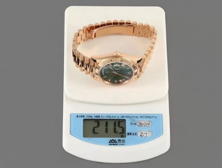 DayDate 228235 40mm RG/RG Green/Rmn RCF VR3255 (Gain Weight) - Image 18