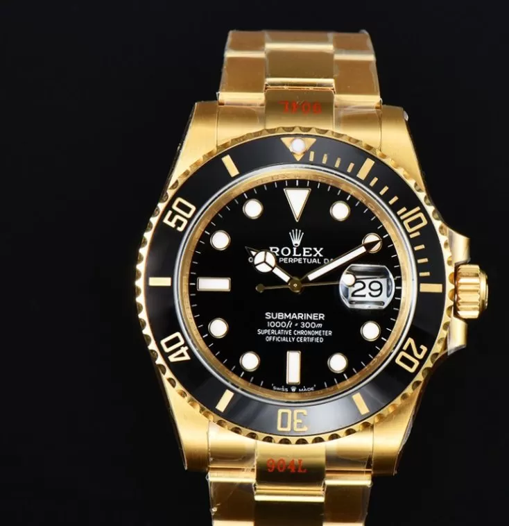 Submariner 126618LN 41mm YG/YG Black Dial VSF DD3235