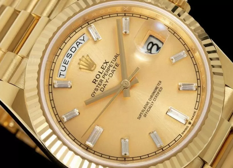 DayDate 228238 40mm YG/YG Gold/Dia RCF VR3255 (Gain Weight) - Image 3